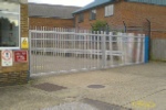 Industrial security gates
