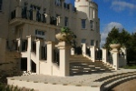 Matching balcony, rooftop and stair railing