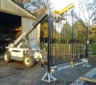 Pre-Wired Gate ready for delivery to site