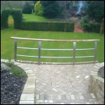 Stainless steel handrail